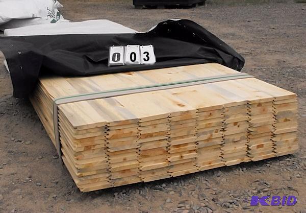 1 x 6 x 8 Ponderosa Denim Pine Tongue & Groove