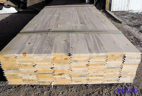 1 x 6 x 10 Ponderosa Denim Pine Tongue & Groove