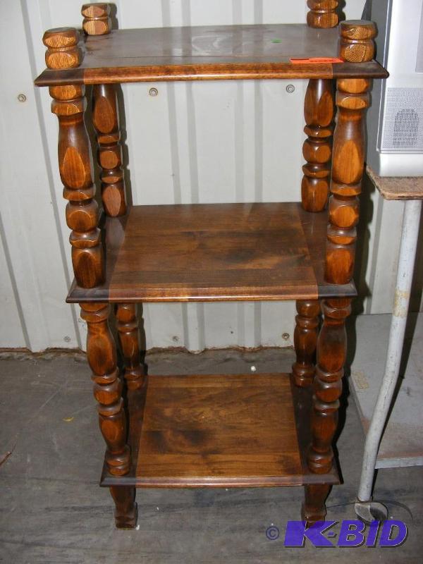 lot 151 image: Shelf or Plant Stand, 13 x 18 x 38...
