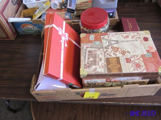Stationary, organizers, storage box...
