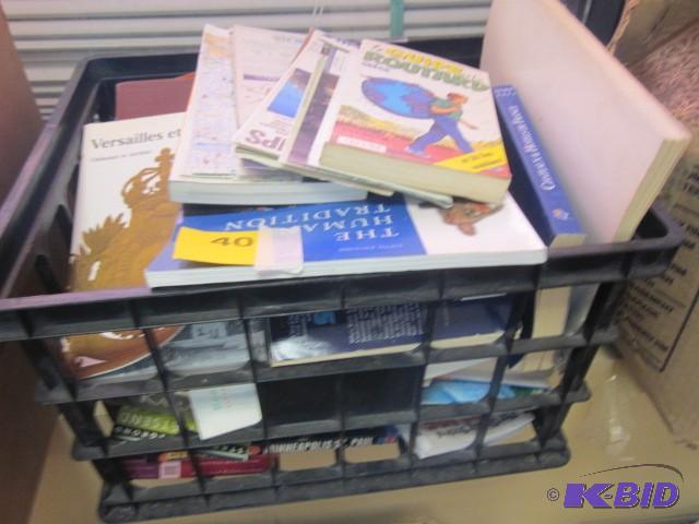 Box of books....
