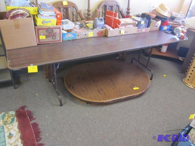 Banquet table, 8 feet long....