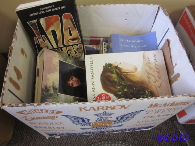 Box of books....