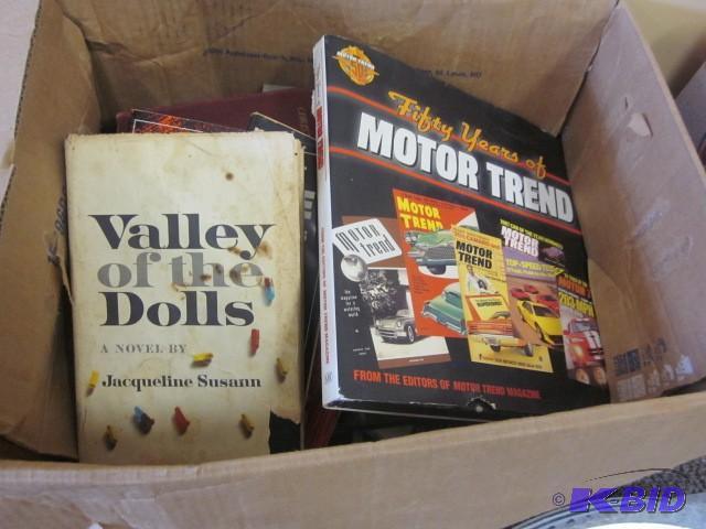 Box of books....