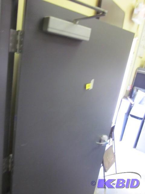 36 inch Commercial solid steel door...