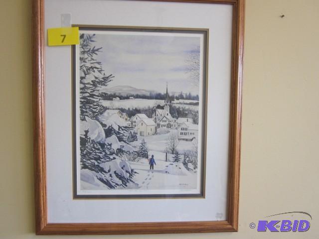 Lithograph called &quotPass The Bi...