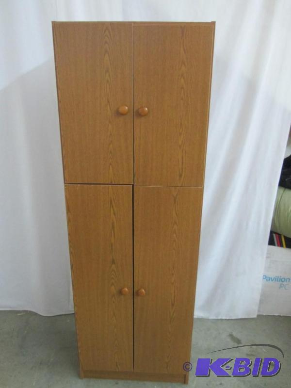 MyHome 4 Door Pantry - Oak