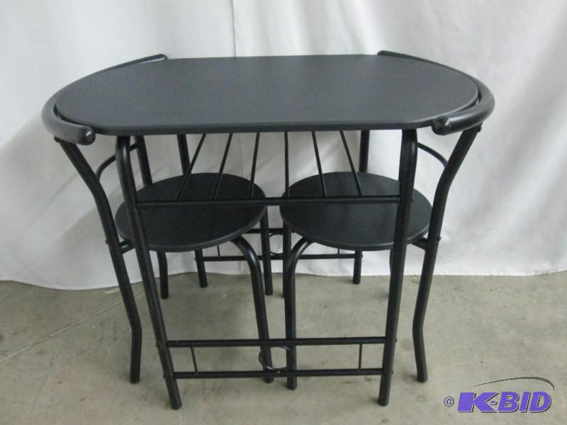 3-pc. Bistro Set - Black