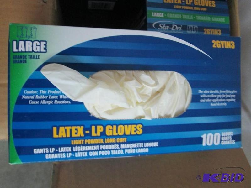 Sta-Dri Latex Gloves