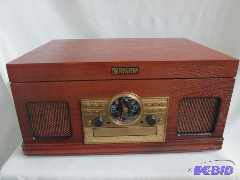 Encore Technology Nostalgic 5-in-1 Home Stereo