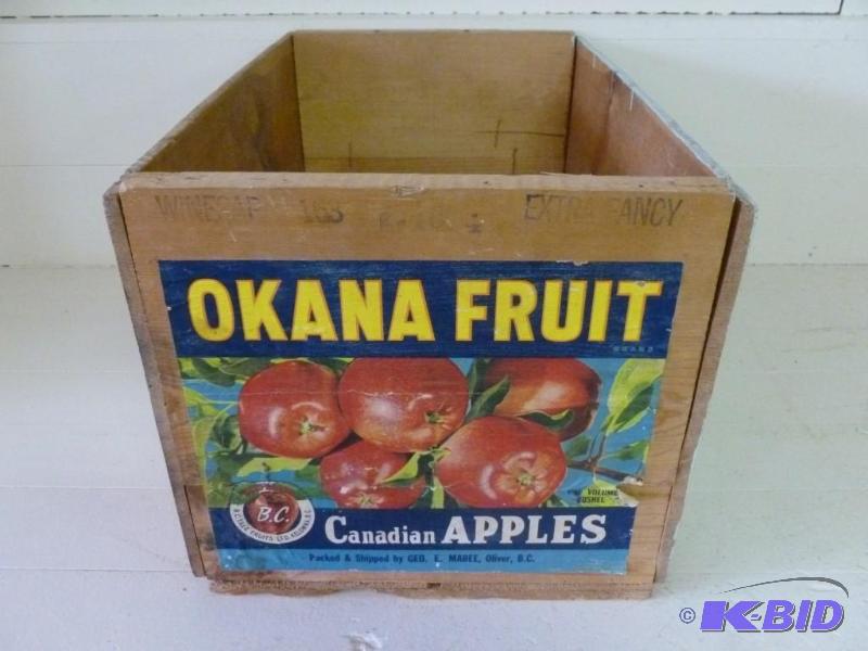 lot 125 image: Large Vintage George E. Mabee - Oka...