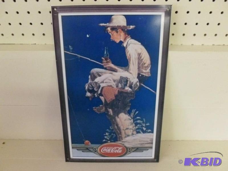 lot 159 image: Drink Coca-Cola - Norman Rockwell m...