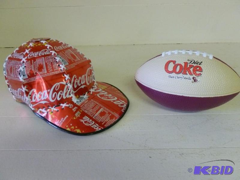 lot 195 image: Lot of two collectible Coca-Cola it...