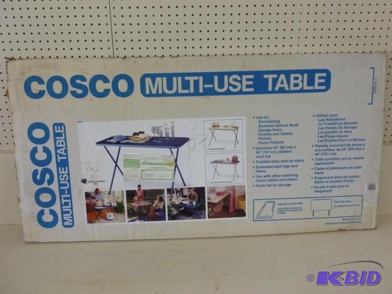 lot 223 image: Cosco&nbspmulti-use folding table ...