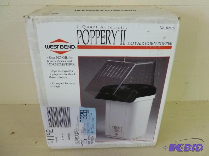 lot 238 image: West Bend Poppery II hot air corn p...