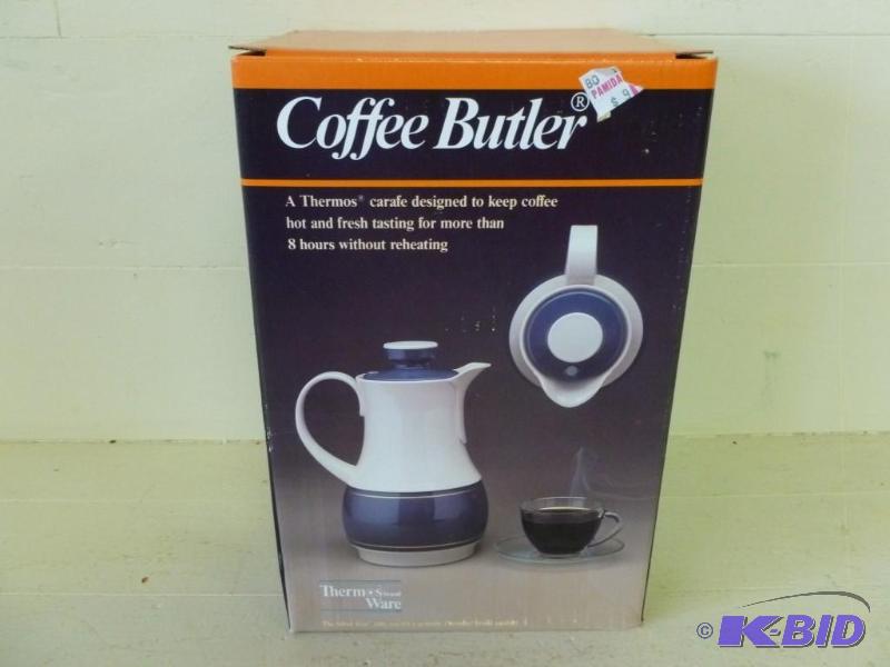 lot 247 image: Thermos 32 oz. coffee butler, new i...