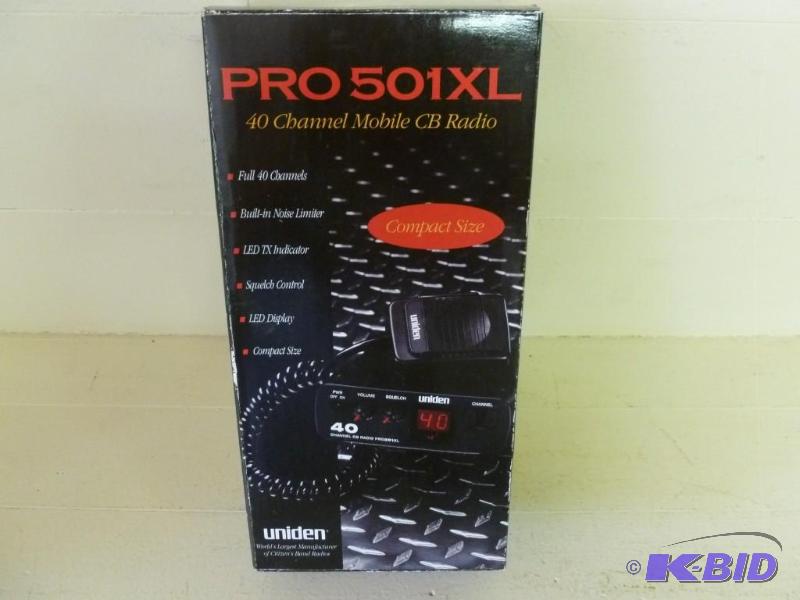 lot 283 image: Uniden Pro 501XL 40 channel mobile ...