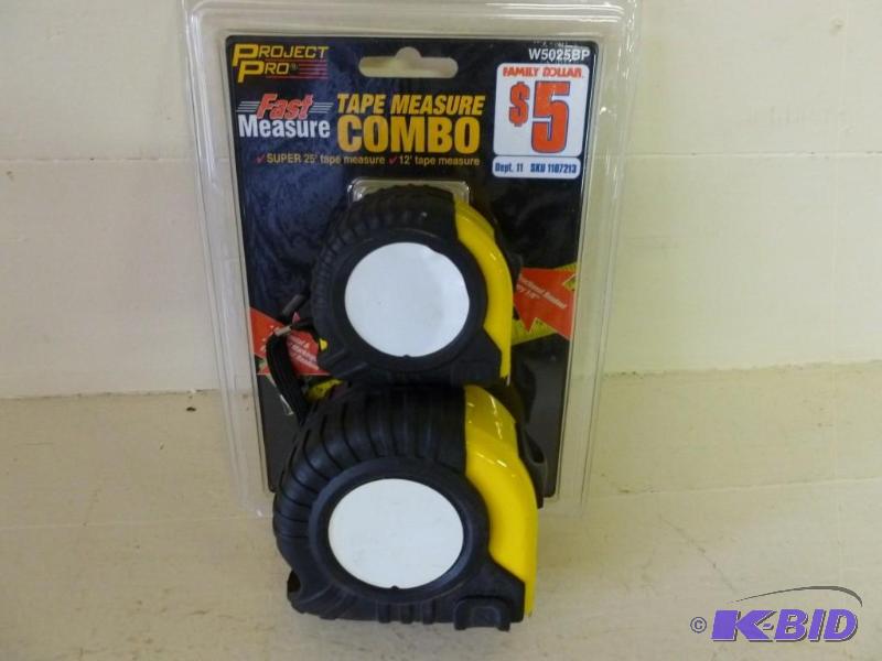 lot 286 image: Project Pro fast measure tape measu...