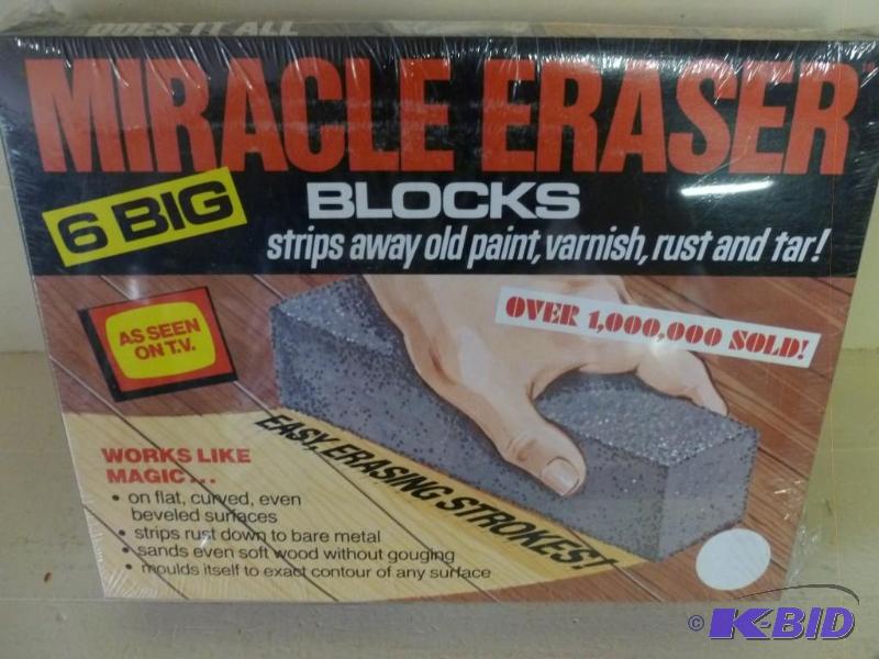 lot 287 image: As Seen On T.V - Miracle Eraser Blo...