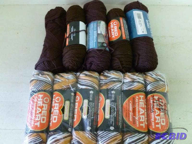 lot 337 image: Large lot of eleven new rolls of ya...
