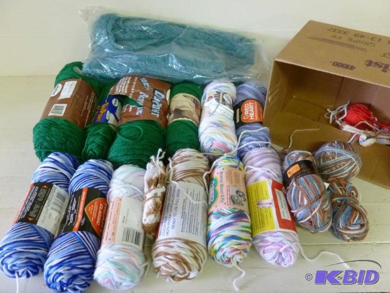 lot 342 image: Large lot of eleven new rolls of ya...