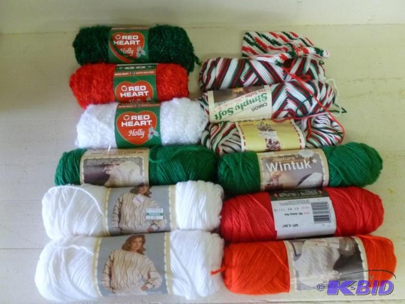 lot 344 image: Large lot of twelve new rolls of ya...