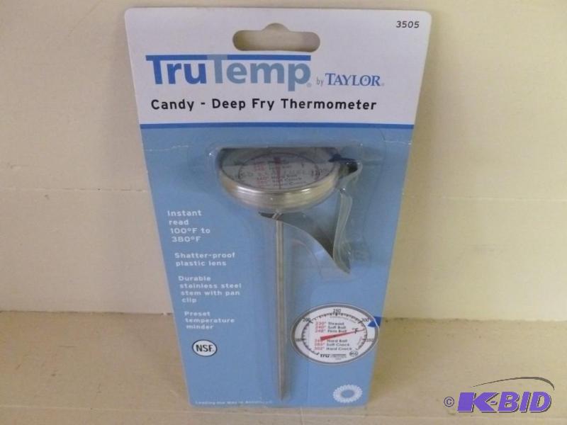 lot 384 image: Taylor Tru Temp deep fry thermomete...