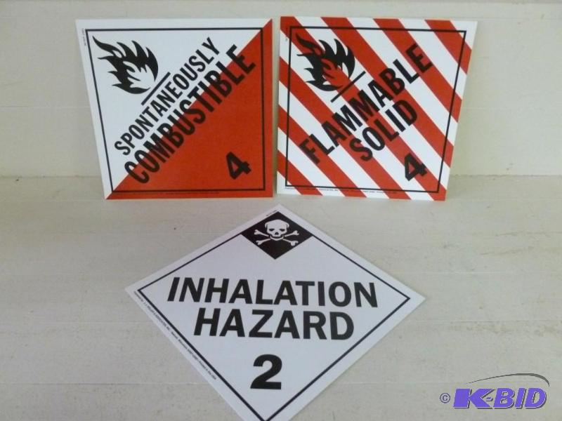 lot 385 image: Lot of three heavy gage cardboard i...