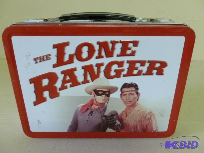 lot 42 image: The Lone Ranger metal lunchbox....