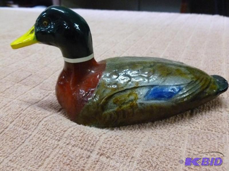 lot 50 image: Scott Products hand painted cast me...