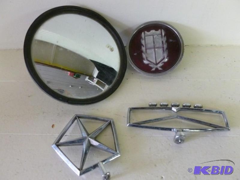 lot 69 image: Lot of four car parts that includes...