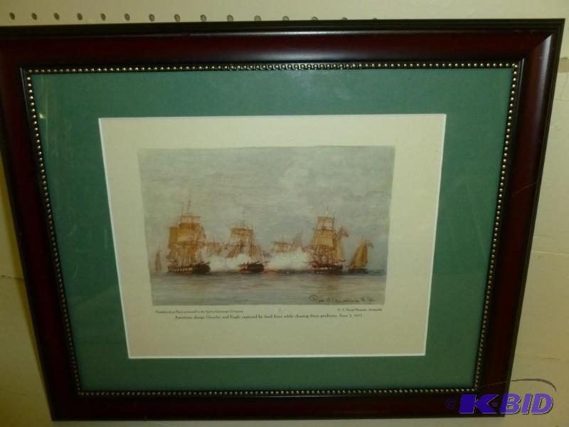 lot 98 image: Rod Clandris&nbspU.S Navel Museum,...