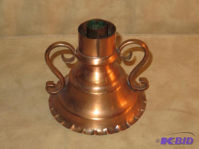 Nice vintage copper candle holder m...