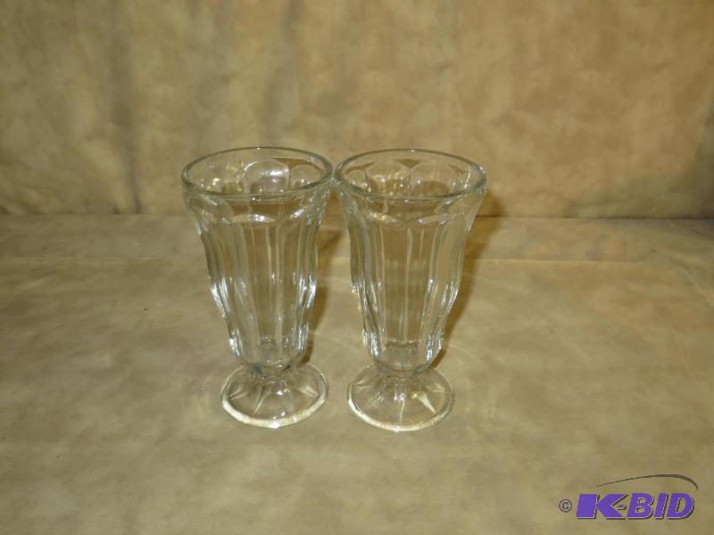 Two Ice Cream Soda Glasses, just th...