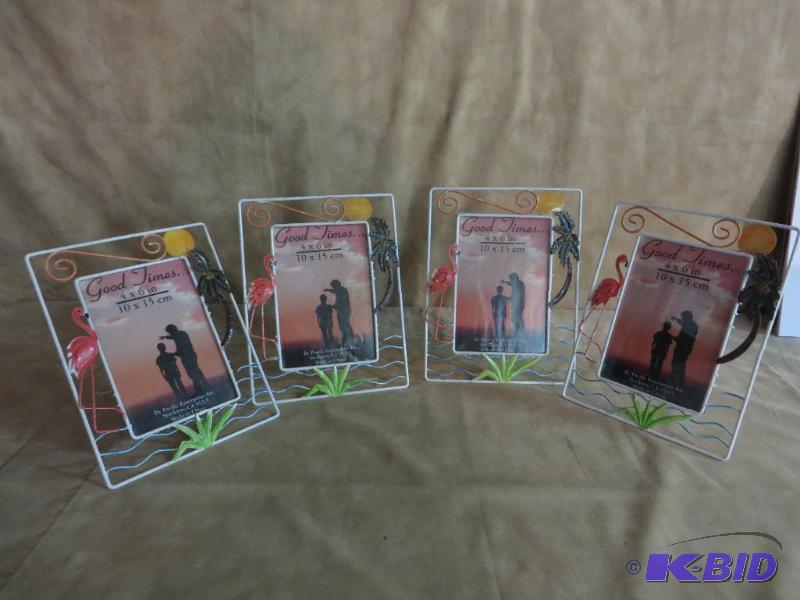 Set of FOUR wire 4 x 6 frames with ...