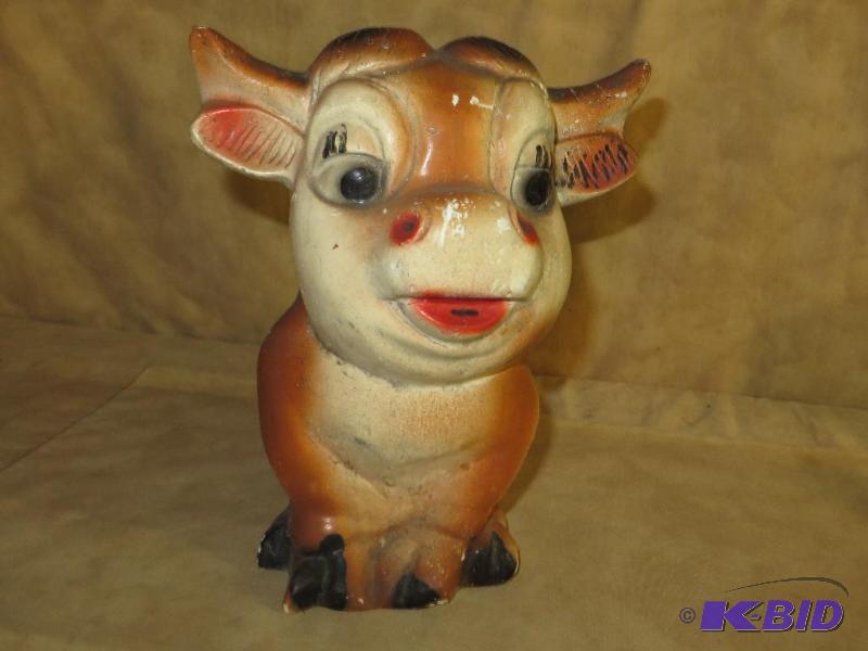 VINTAGE CHALK-WARE COW&nbsp THESE...