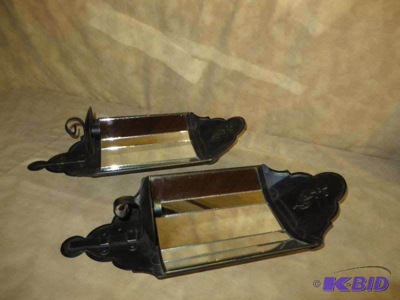 2 BLACK WITH BRUSHED GOLD. METAL WA...