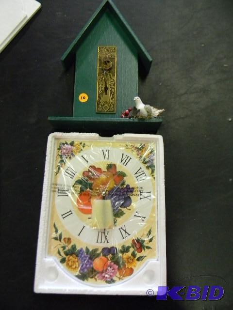 Lot of 2 - one NEW clock and one bi...