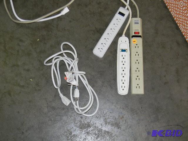 Three surge protector power strips ...