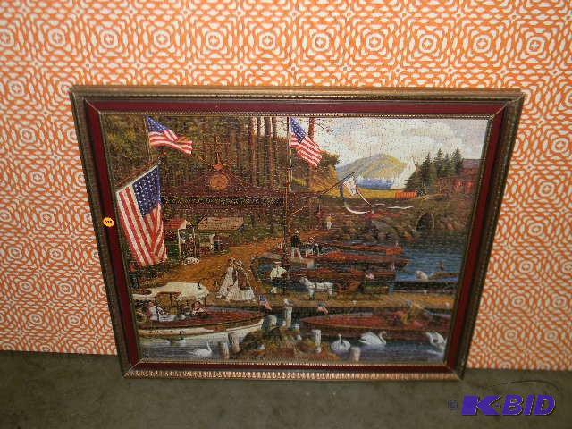Framed puzzle...