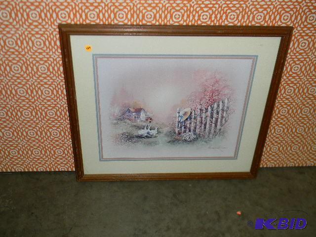 Framed picture by Andres Uppinas...