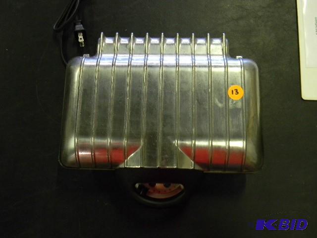 Steel waffle iron...