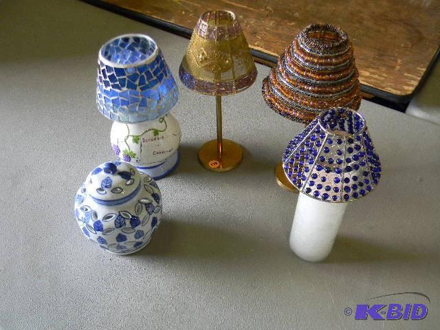 Lot of misc. candle holders...