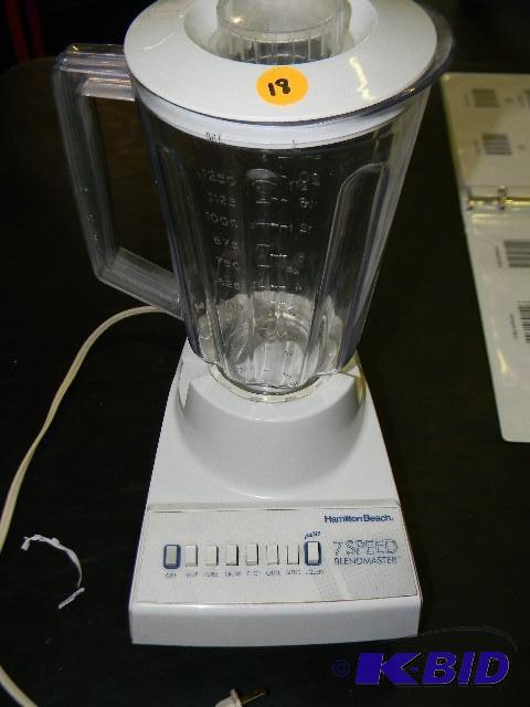 Hamilton Beach 7-speed blender...