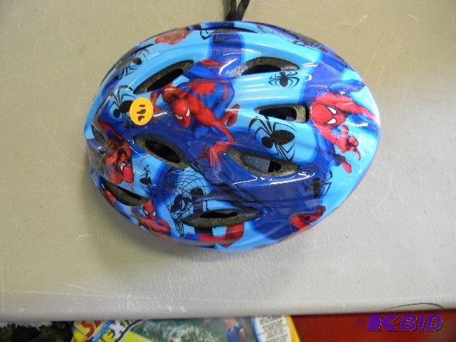 Spiderman kids helmet...