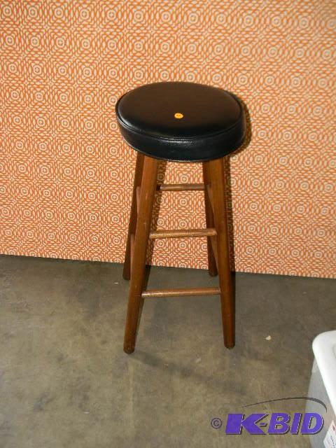 Wood bar stool...