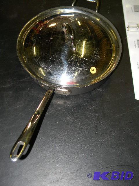 12&quot frying pan with lid...