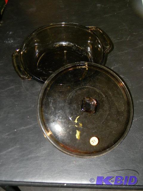 10&quot glass casserole dish with ...