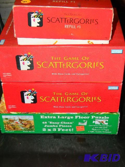 Lot of 4 games - extra large dinosa...