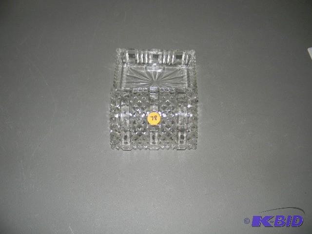Crystal jewelry box...